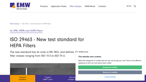 EMW - ISO 29463 Filter Standards