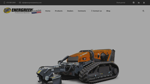 Energreen America - Hydraulic Stump Grinder
