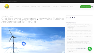 Energy Elege - Wind Generator Grid Tie Inverter