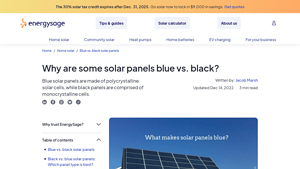 EnergySage - Polycrystalline Solar Panels