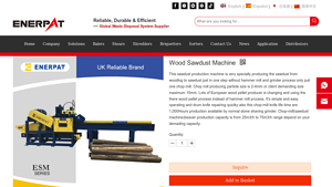 ENERPAT - Wood Sawdust Machine