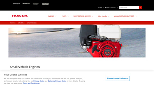 Honda - Small Vehicle Engines