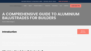 Environ M Designs - Aluminium Balustrades