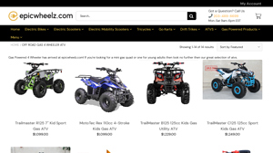Epic Wheelz - 2024 Off Road Gas ATVs