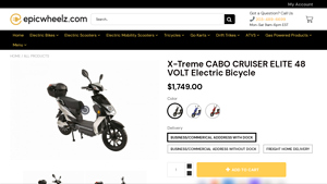 Epic Wheelz - X-Treme Cabo Cruiser Elite