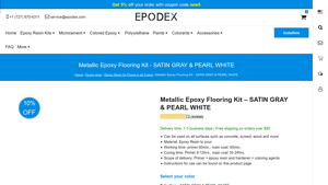 Epodex - Metallic Epoxy Flooring Kit