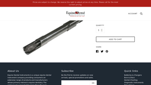 Equine Dental Instruments - EDS Angle Drill
