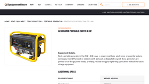 WACKER NEUSON - GP2500A Generator