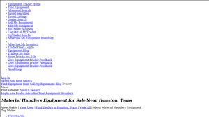 Material Handlers - Quality Used Equipment