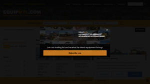 Excavators - Used Equipment Sale
