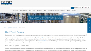 EquipNet - Used Tablet Presses