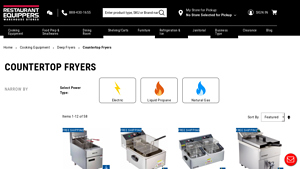 Equippers - Countertop Deep Fryers