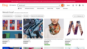 WENSLI - Silk Scarf 36 x 36