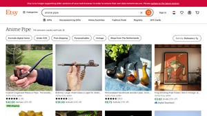 Etsy - Anime Pipes