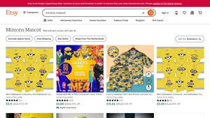 Etsy - Minions Mascots