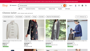 Etsy - Chinese Jackets