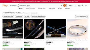 Etsy - Yuta Okkotsu Katana