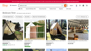 Etsy - Bedouin Tents