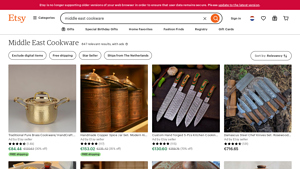 Etsy - Traditional Pure Brass Cookware