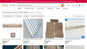 Etsy - Decorative Wood Trim Strips