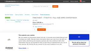 FancyHeat - Full Size Wire Chafer Rack