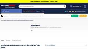 Everything Branded - Adult Sized Sombrero Hat