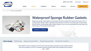Excelsior Inc - Waterproof Neoprene Sponge Rubber Gaskets