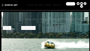 Exotic Jet - Jet Car Boats
