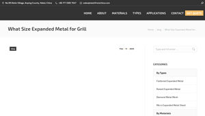 Expanded Metal Sheet Mesh - Ideal BBQ Grill Mesh