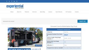 Ford - Mobile Barber Shop Truck