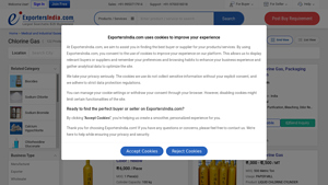 Exporters India - Chlorine Gas Solutions