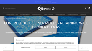 Expressions Ltd - Concrete Block Liner Molds