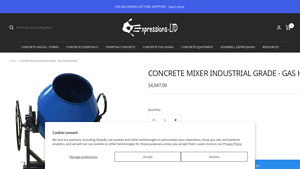 Expressions Ltd - Industrial Grade Concrete Mixer