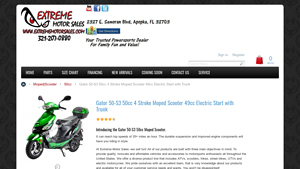 Gator - 50-S3 50cc Moped Scooter