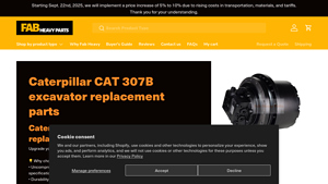 Caterpillar - Excavator Replacement Parts