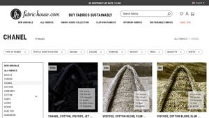 FabricHouse - Chanel Fabrics