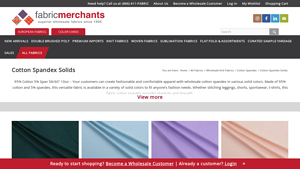Fabric Merchants - Cotton Spandex Solids