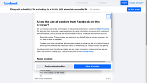 Facebook - Wheelchair Accessible RVs