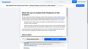 Facebook - Real Fruit Ice Cream Machine