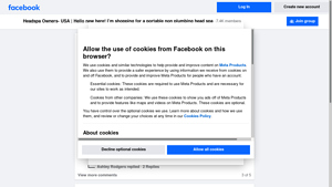 Facebook - Portable Non-Plumbing Head Spa
