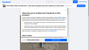 Facebook - Trailer Repair & Restoration