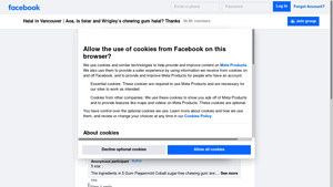 Facebook - Wrigley’s Chewing Gum