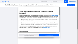 Facebook - Used Sweet Corn Picker