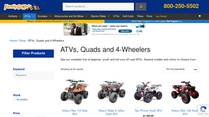 Family Go Karts - Vitacci Rex 110 Kids ATV