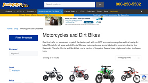 Family Go Karts - Youth Dirt Bikes