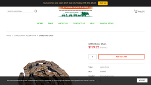 FarmChains - CA550 Roller Chain