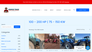 Farmer Trade - Key Agricultural Machinery