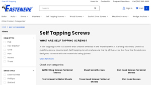 Fastenere - Self-Tapping Screws