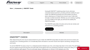 Fastway - ONESTEP™ Chock