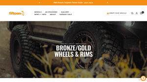 fifteen52 - Gold & Bronze Wheels